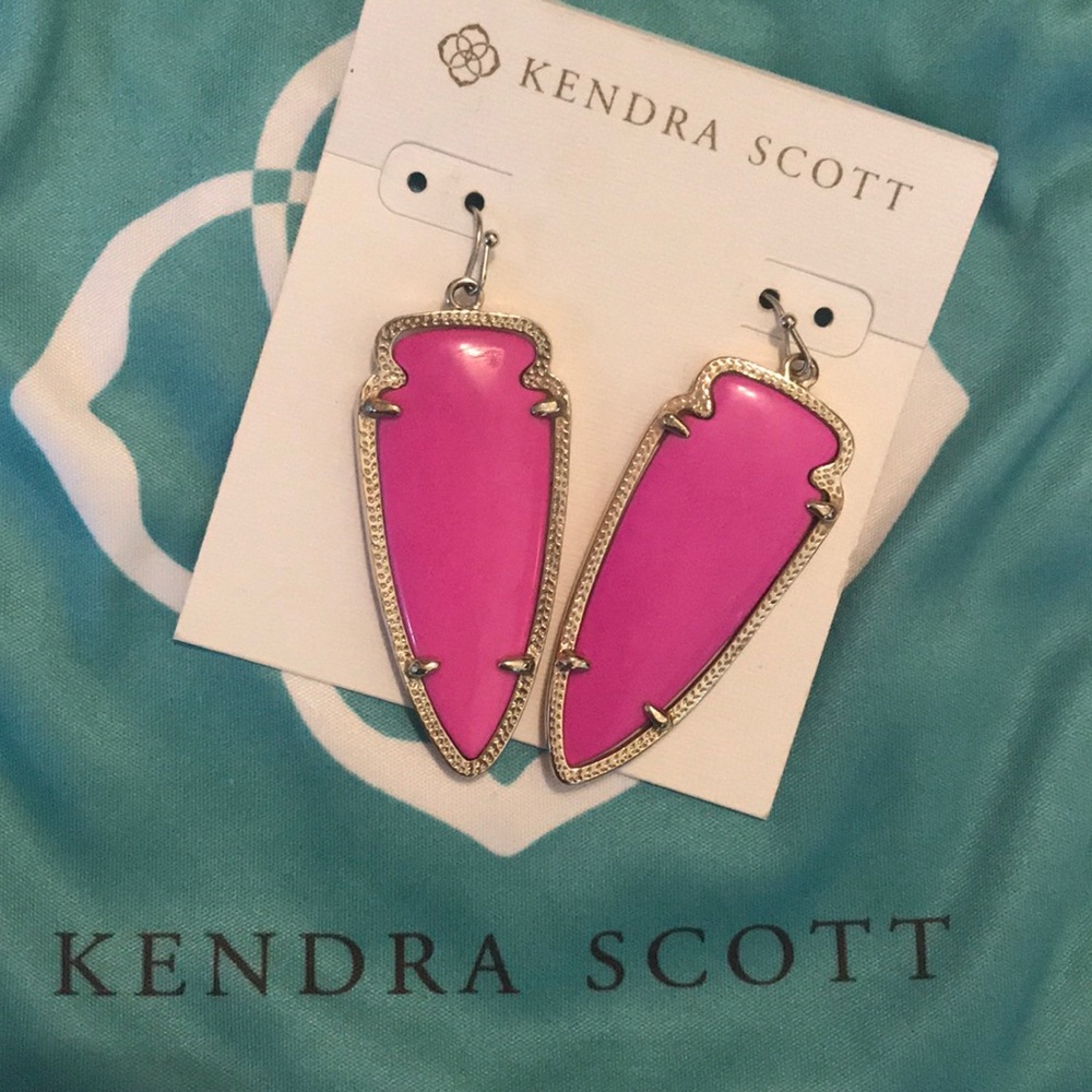 Kendra Scott Skylar Earrings - Magenta